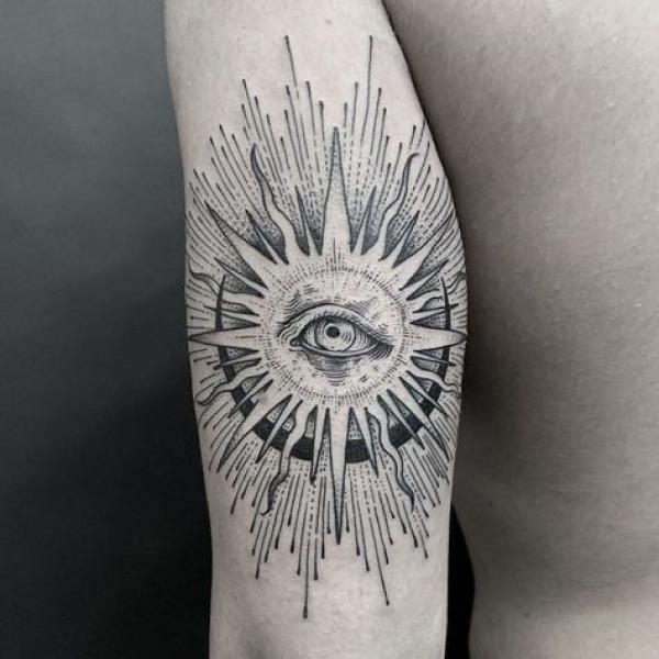 160 Sun Tattoo Designs with Meaning