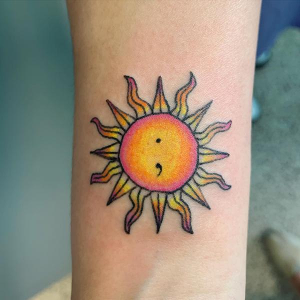160 Sun Tattoo Designs with Meaning