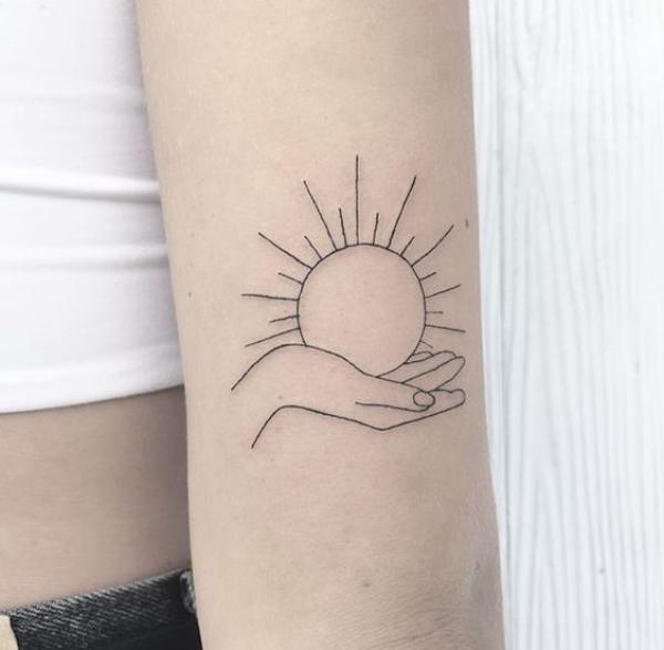 160 Sun Tattoo Designs with Meaning