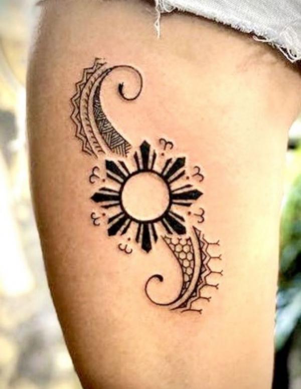 160 Sun Tattoo Designs with Meaning