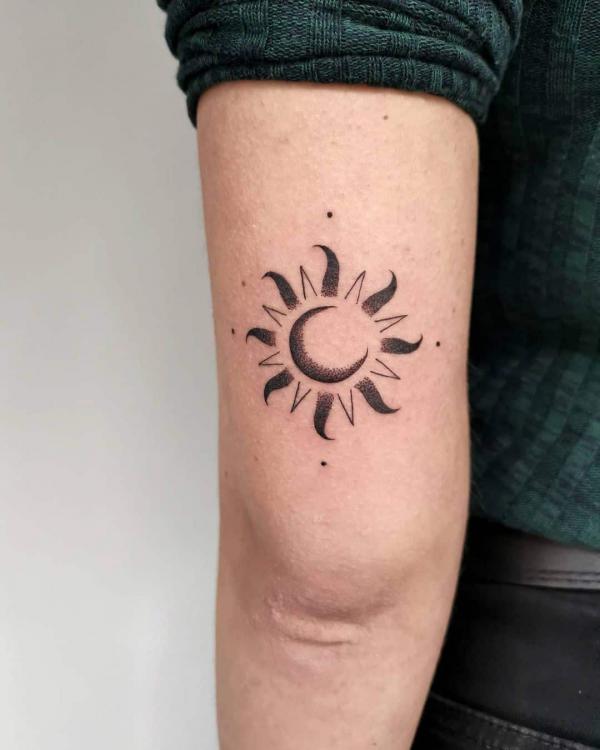 160 Sun Tattoo Designs with Meaning