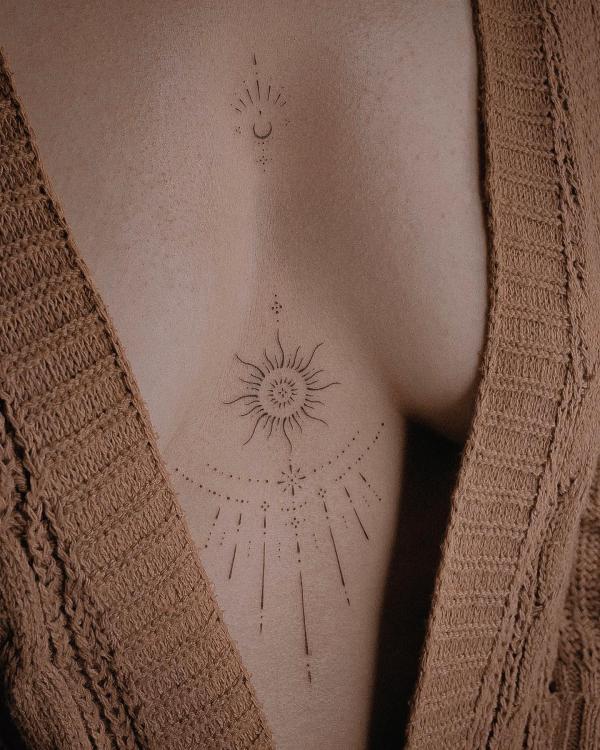 160 Sun Tattoo Designs with Meaning