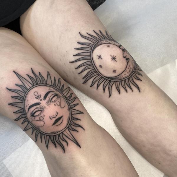 160 Sun Tattoo Designs with Meaning