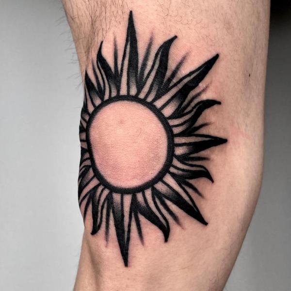 160 Sun Tattoo Designs with Meaning