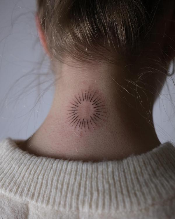 160 Sun Tattoo Designs with Meaning