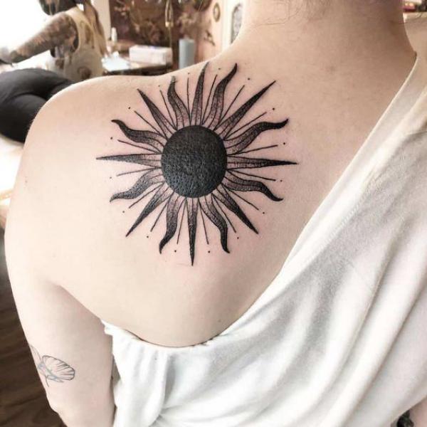160 Sun Tattoo Designs with Meaning