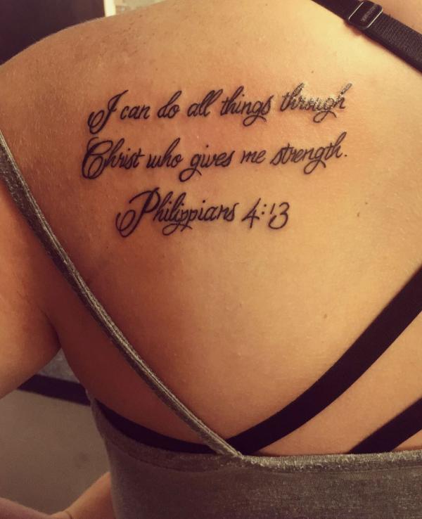 45 Divine Philippians 4:13 Tattoo Designs