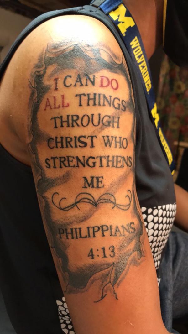 45 Divine Philippians 4:13 Tattoo Designs
