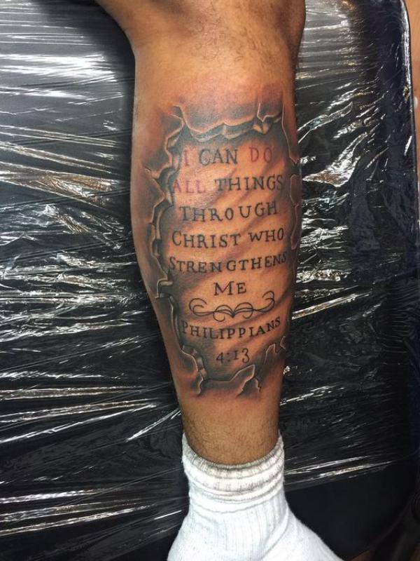 45 Divine Philippians 4:13 Tattoo Designs