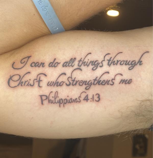 45 Divine Philippians 4:13 Tattoo Designs