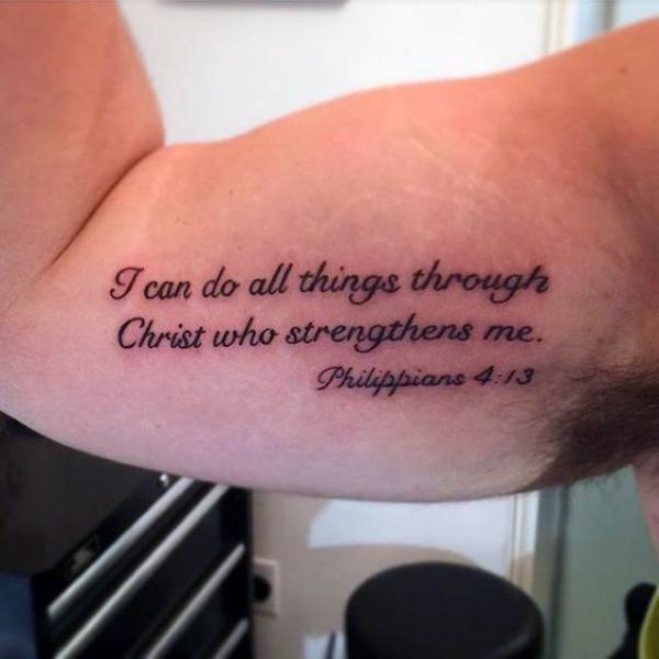 45 Divine Philippians 4:13 Tattoo Designs