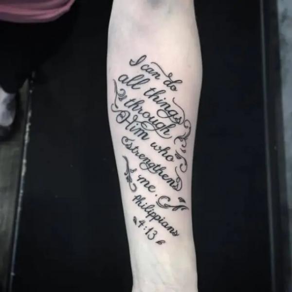 45 Divine Philippians 4:13 Tattoo Designs