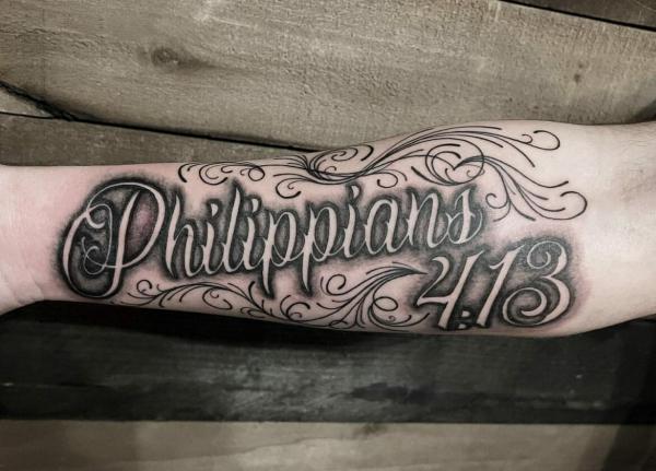 45 Divine Philippians 4:13 Tattoo Designs