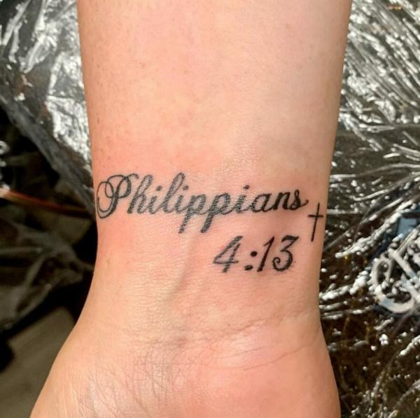 45 Divine Philippians 4:13 Tattoo Designs