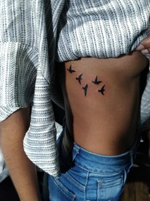 80 Cute Side Boob Tattoos for women