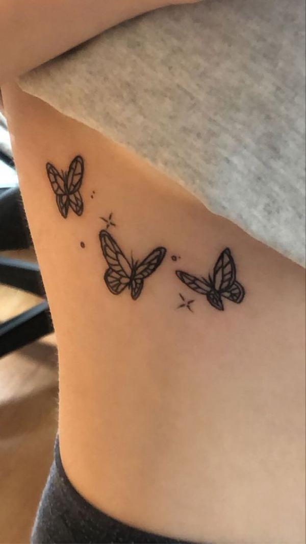 80 Cute Side Boob Tattoos for women