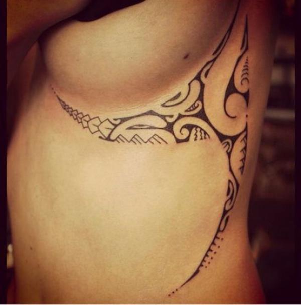 80 Cute Side Boob Tattoos for women