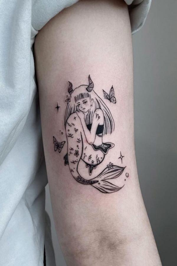 120 Capricorn Tattoo Ideas for Men and Women