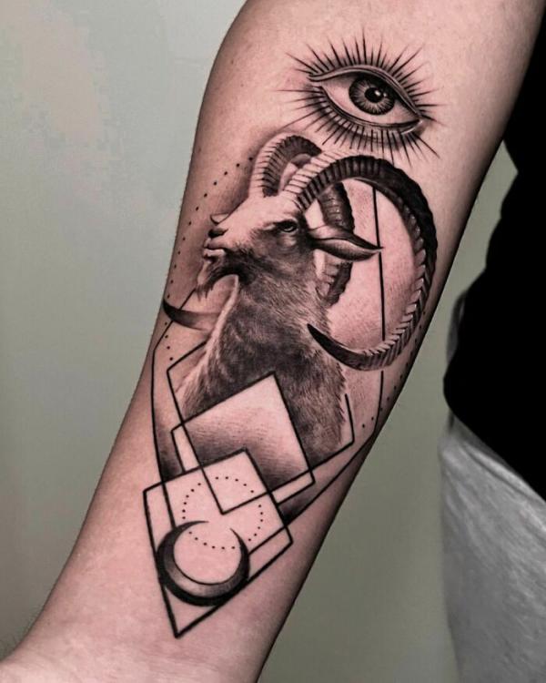 120 Capricorn Tattoo Ideas for Men and Women