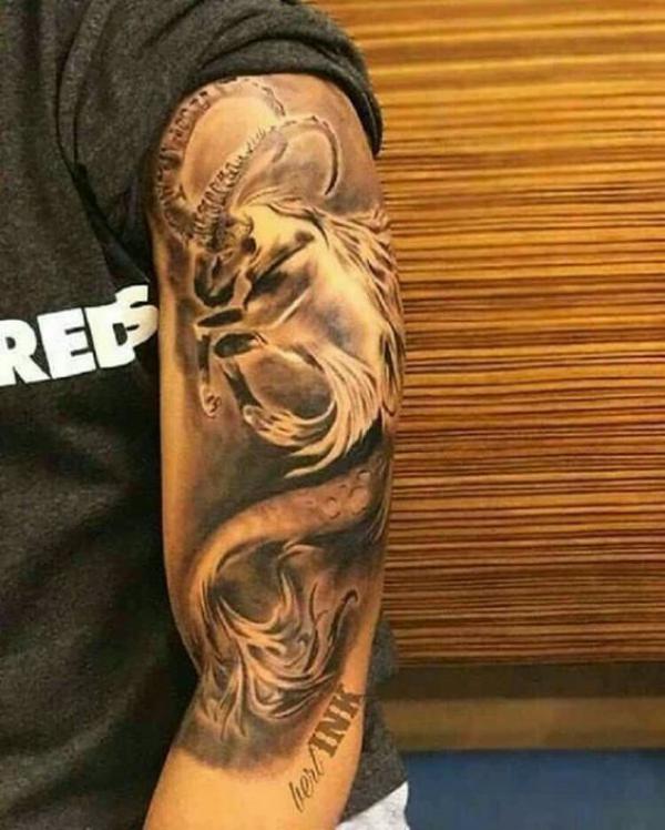 120 Capricorn Tattoo Ideas for Men and Women