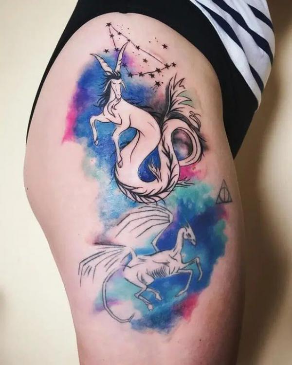 120 Capricorn Tattoo Ideas for Men and Women