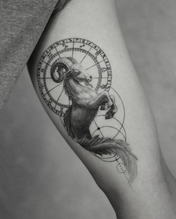 120 Capricorn Tattoo Ideas for Men and Women