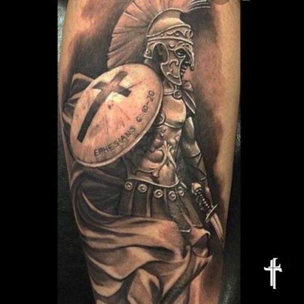 70 Shield Tattoo Designs with Meaning