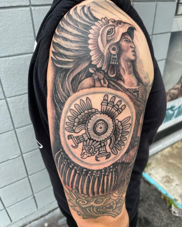 70 Shield Tattoo Designs with Meaning