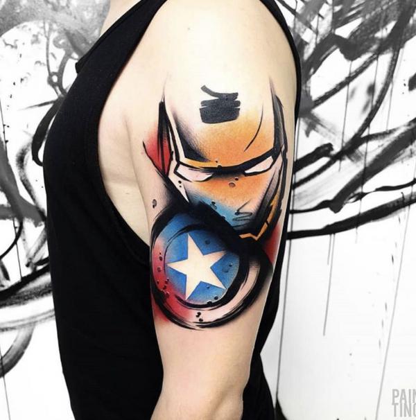 70 Shield Tattoo Designs with Meaning