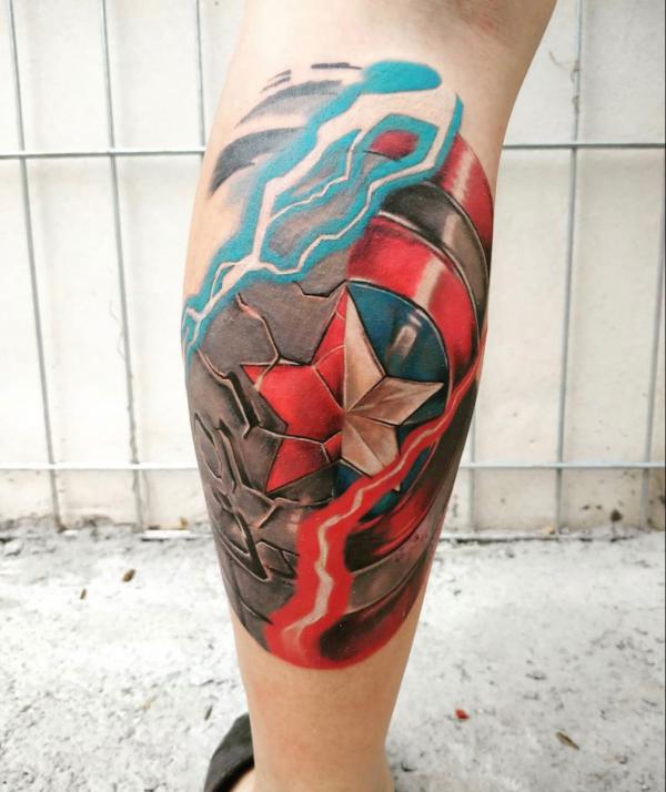 70 Shield Tattoo Designs with Meaning