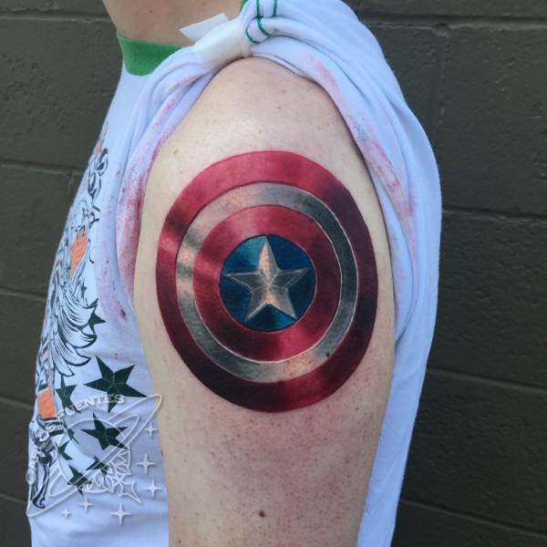70 Shield Tattoo Designs with Meaning