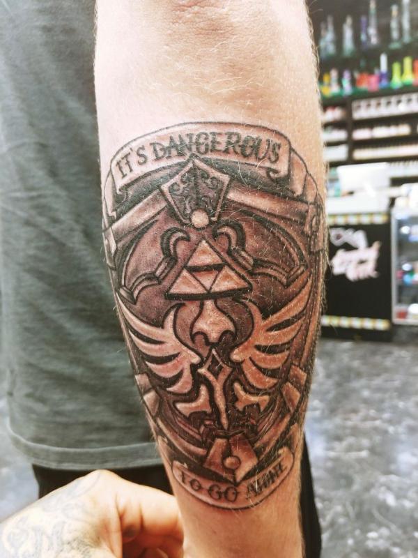 70 Shield Tattoo Designs with Meaning