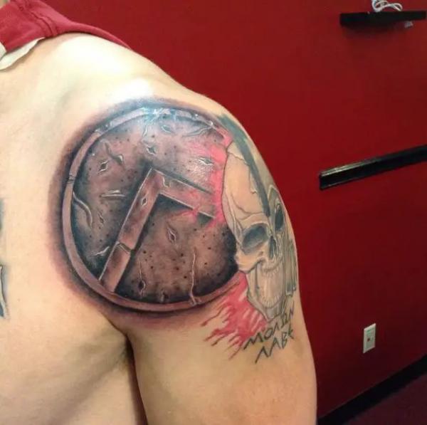 70 Shield Tattoo Designs with Meaning