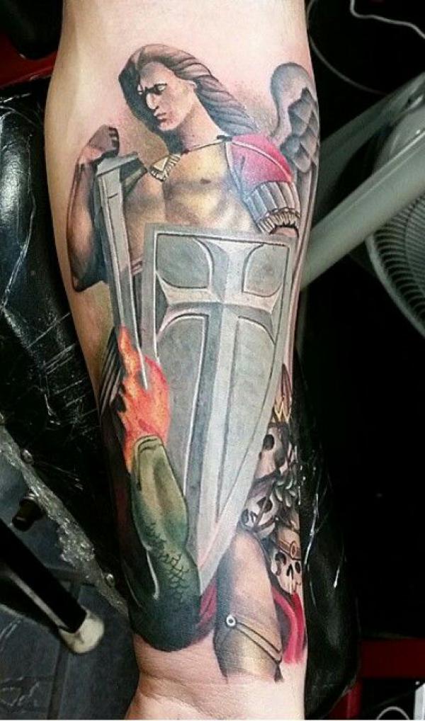 70 Shield Tattoo Designs with Meaning