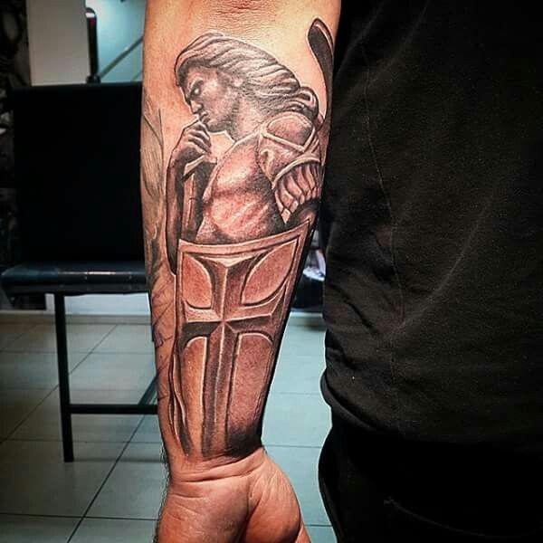 70 Shield Tattoo Designs with Meaning