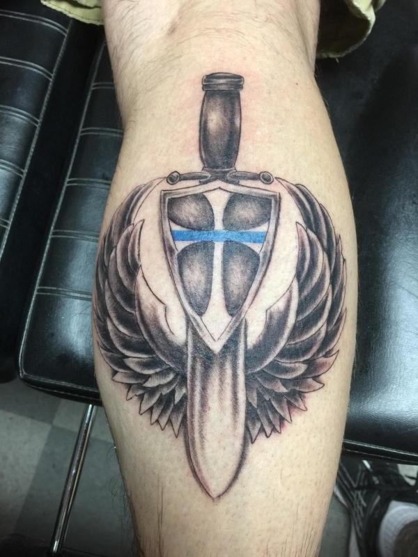 70 Shield Tattoo Designs with Meaning