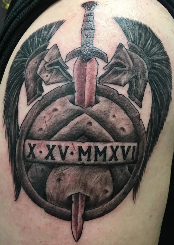 70 Shield Tattoo Designs with Meaning