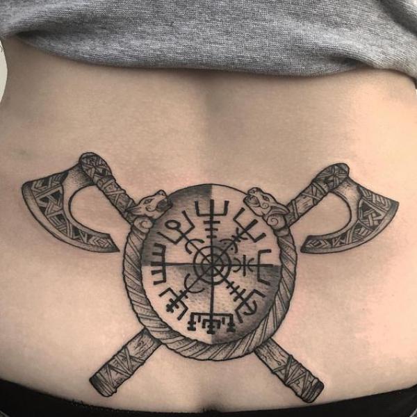 70 Shield Tattoo Designs with Meaning