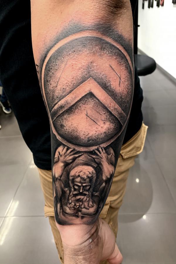70 Shield Tattoo Designs with Meaning