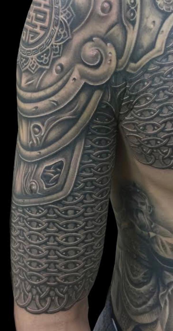 70 Shield Tattoo Designs with Meaning