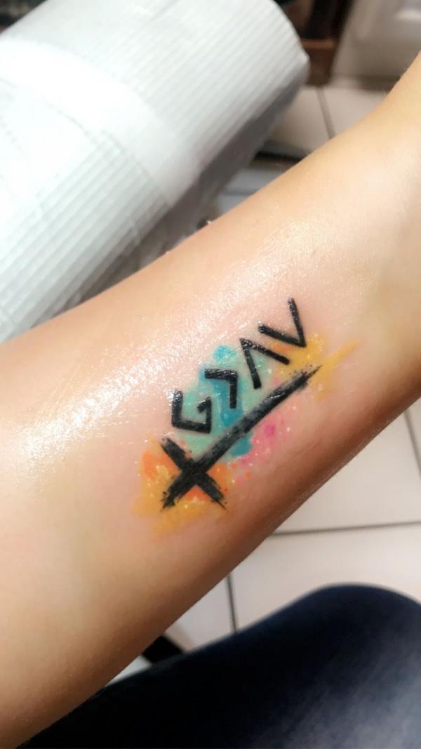 40 God is Greater Than the Highs and Lows Tattoos