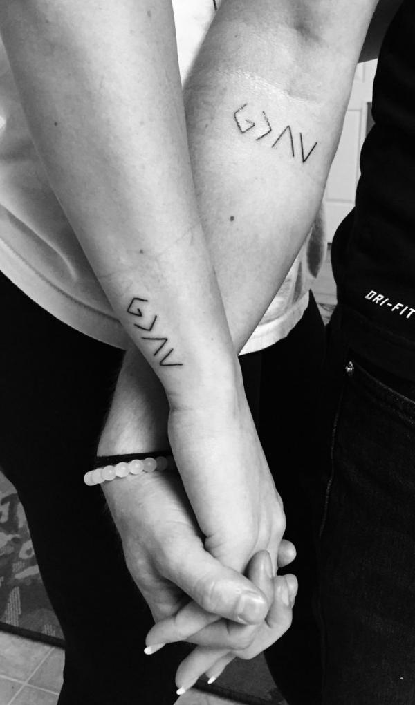 40 God is Greater Than the Highs and Lows Tattoos