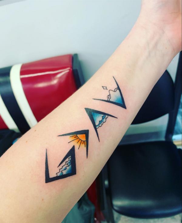 40 God is Greater Than the Highs and Lows Tattoos
