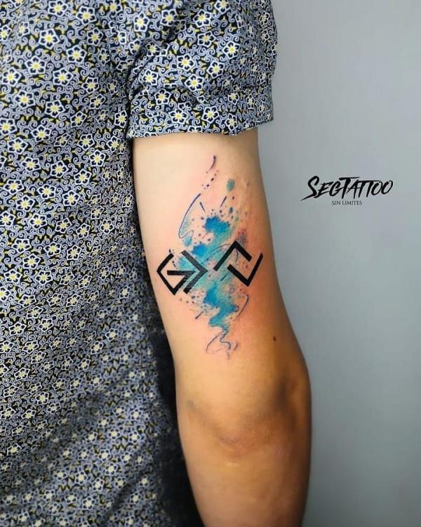 40 God is Greater Than the Highs and Lows Tattoos
