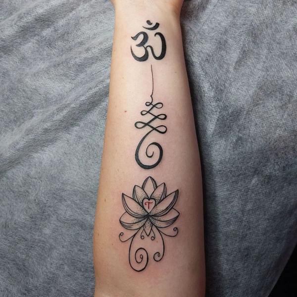 80 OM Tattoo Designs with Meaning