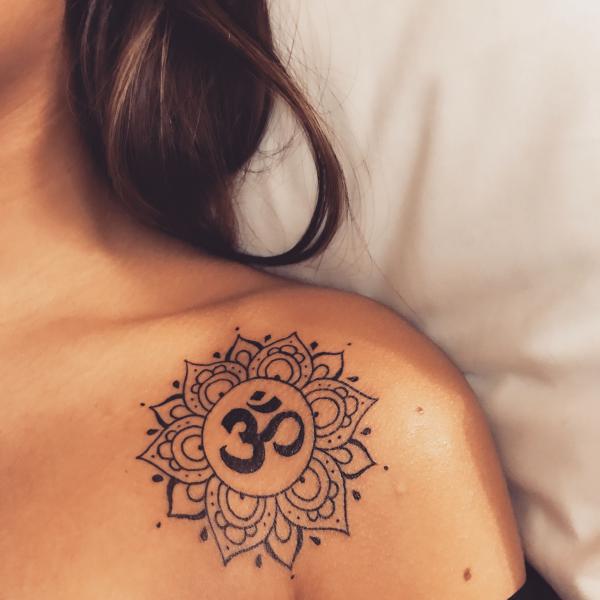 80 OM Tattoo Designs with Meaning