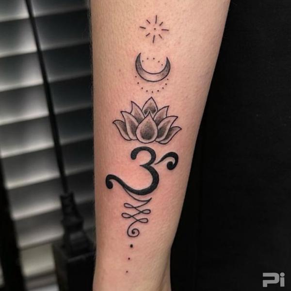 80 OM Tattoo Designs with Meaning