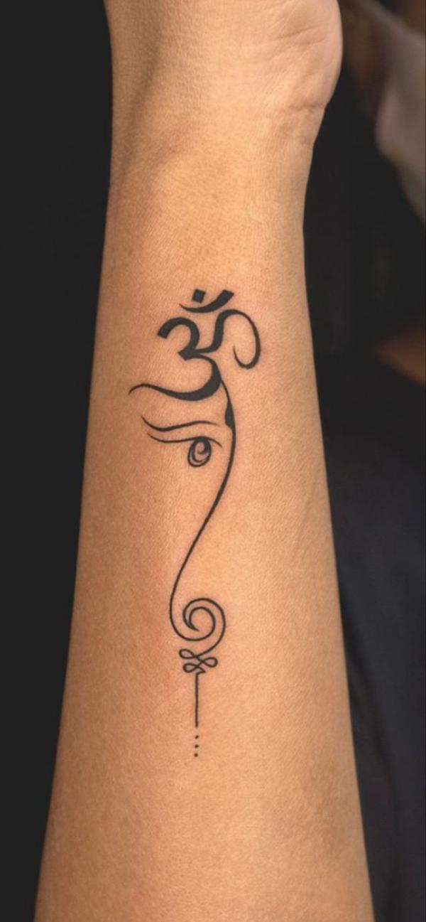 80 OM Tattoo Designs with Meaning