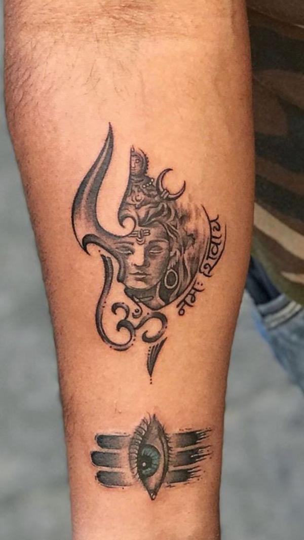 The Trishul and the Third Eye: Decoding Shiva Tattoos