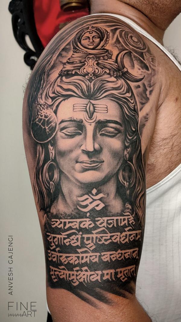 The Trishul and the Third Eye: Decoding Shiva Tattoos